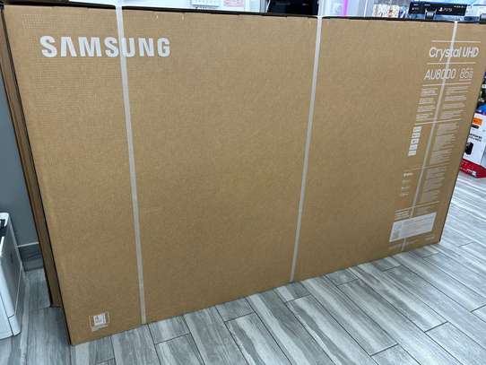 85 Samsung UHD 4K Telvision CU8000 -NEW image 1