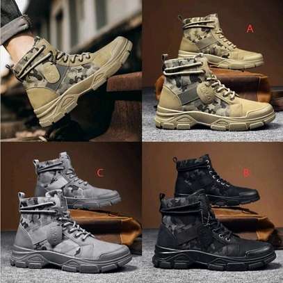 Combat camouflage boots🔥 image 1
