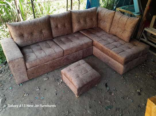 6seater brown sofa set in sale at jm furnitures image 2