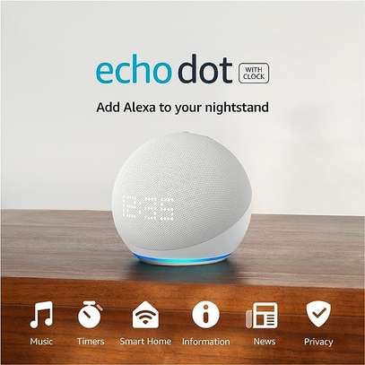 Echo Dot 4th Gen Smart Speaker With Clock and Alexa image 3