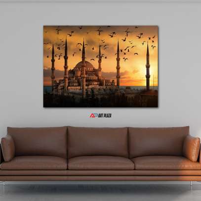 Unique mosque theme wall art image 1