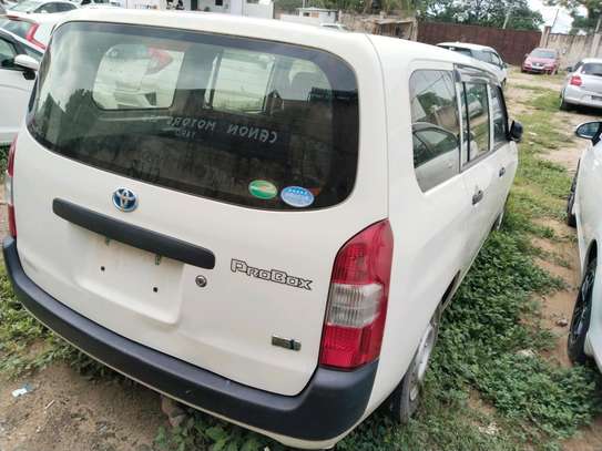 Toyota probox hybrid white on sale image 1