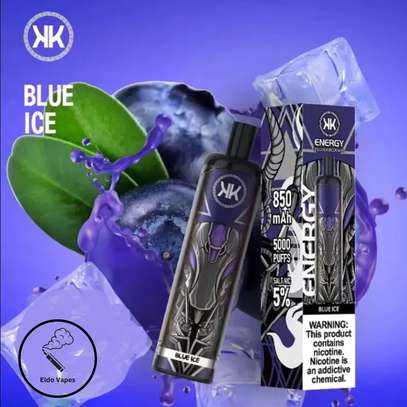 KK Energy 5000 Puffs Rechargeable Vape - Blue Ice image 1