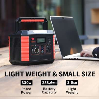 MP330W Portable Power Station Laptop, Outdoor Power Bank image 1