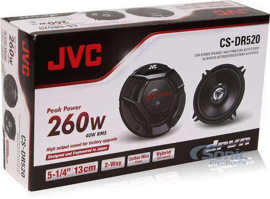 JVC CS-DR520 5-1/4" 2-way car speakers. image 1