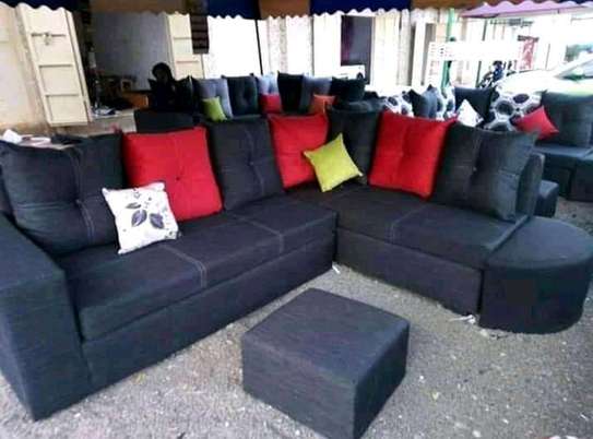 Sofa set made by hand wood and good quality material image 7
