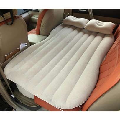 Inflatable SUV Car Travel Mattress Back Seat Camping Air Bed image 1
