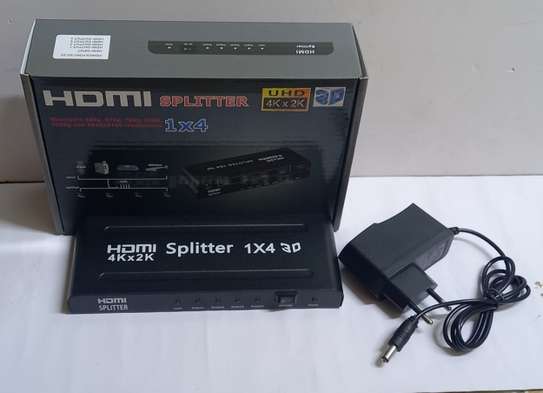 1 x 4 HDMI Splitter image 1