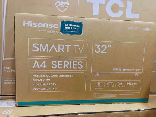 HISENSE 32 INCHES SMART HD FRAMELESS TV image 4