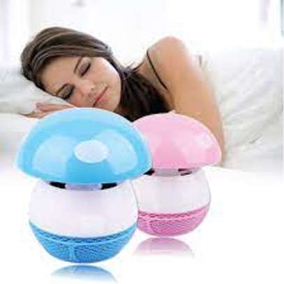 LED Mosquito Killing Lamp Mushroom Design Mosquito Repeller Electric Mosquito dispeller with USB blue 2.5W image 3