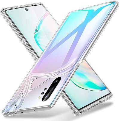 Clear TPU Soft Transparent case for Samsung Note 10/Note 10 Plus image 1