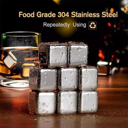6pcs Reusable Stainless Steel Ice Cubes image 6