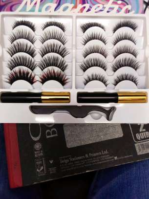 Magnetic artificial eyelashes kit image 4