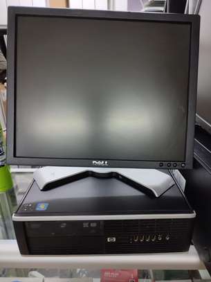 HP Compaq 6000,Duo core, 2GB RAM, 250GB Hard disk Desktop,17 inch Dell  monitor Screen Windows 10pro image 2