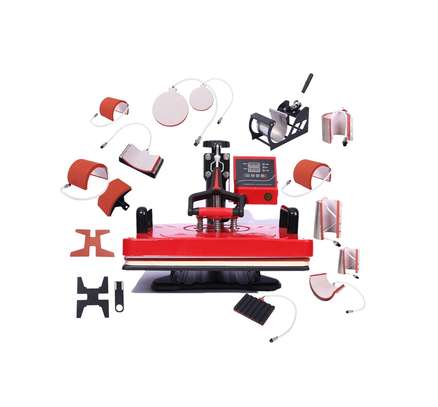 Heat Press Machine Printer for T shirt/Mug/Ball 15 in1 image 1
