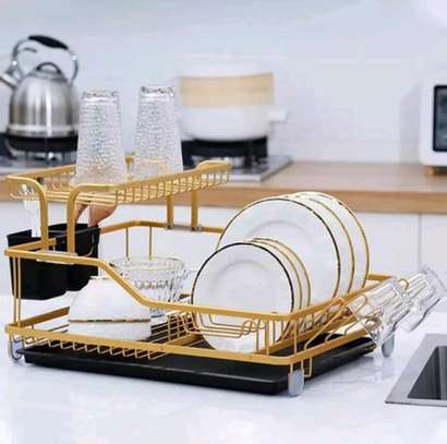 Fancy Dish Rack Gold in Nairobi CBD PigiaMe
