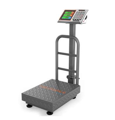 150 kg Steel button gray tcs platform weighing price scale image 1