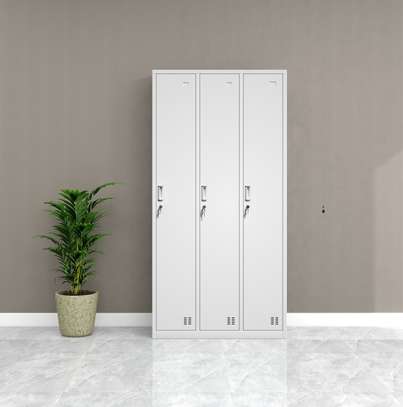 3-Door Steel Office Cabinet image 12