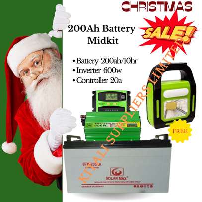Solarmax 200ah battery midkit image 1