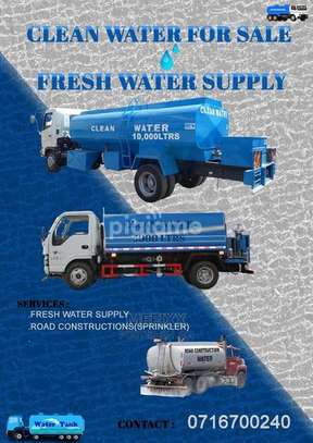 Fresh clean water tanker supply services image 2