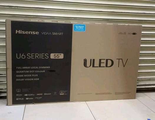 55 Hisense Smart 4K Frameless ULED Television - New image 1