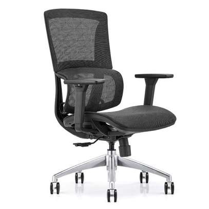 Office Chair: Orthopedic Seat with Lumbar Support image 3