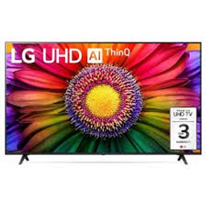 LG UQ8000 55 inch 4K HDR Smart TV-Super sale image 1