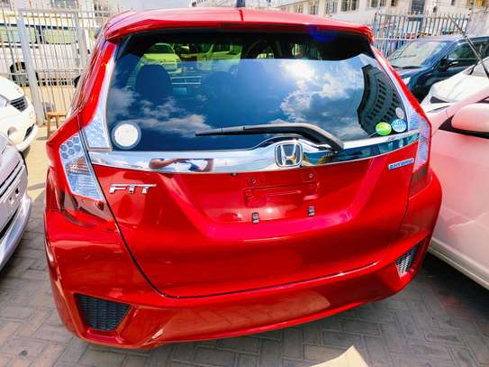 Honda fit hybrid red 2017 image 9