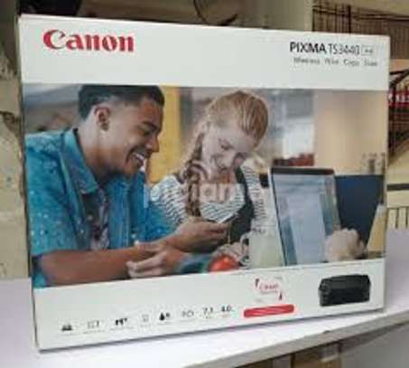 Canon Pixma Inkjet TS3440 All in One Wireless Printer image 2