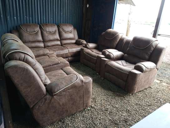 Semi Recliner Sofa image 4