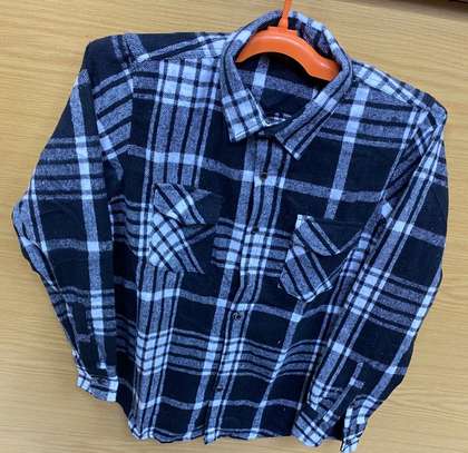 Quality Designer Checked Flannel Shirts image 9