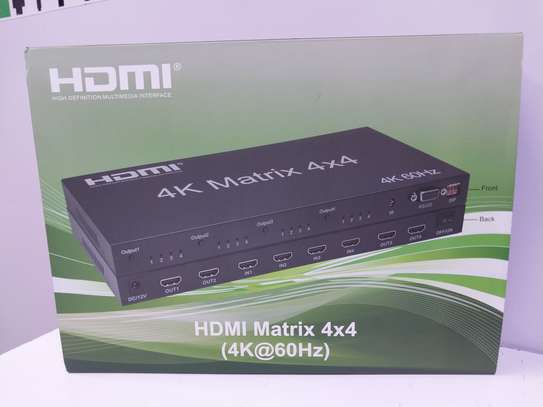 HDMI Matrix Switcher 4×4 4K with HDCP 2.2 image 3