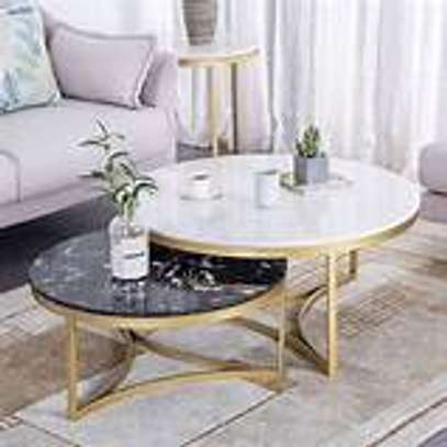 Coffee Tables: Nest Glass Coffee Table image 2