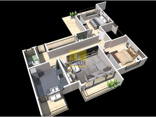 2 Bed Apartment in South C image 4