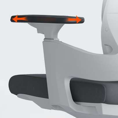 Office Chair: Double Back Height Adjustable Armrests Chair image 2