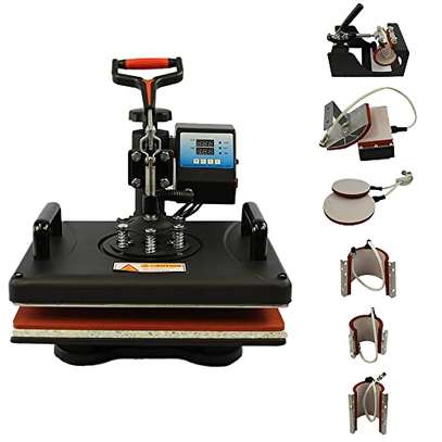 8in1 T-Shirt Heat Press Machine for Mug Hat Plate Cap image 1
