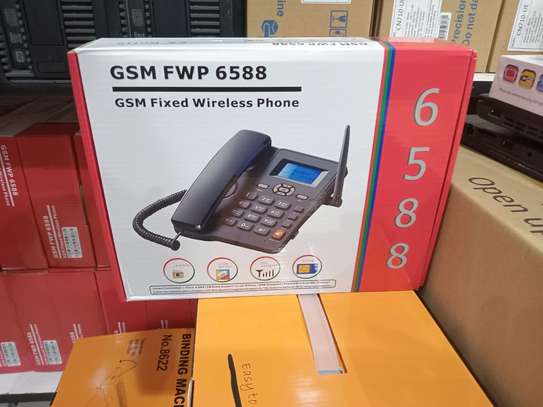 GSM Desk Phone phone ETS-6588 image 2