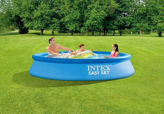 Inflatable Family  Home Backyard  Swimming Pool Tub image 2