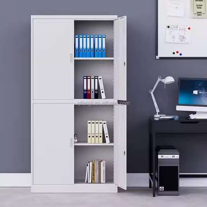 4-Door Steel Office Cabinet image 8