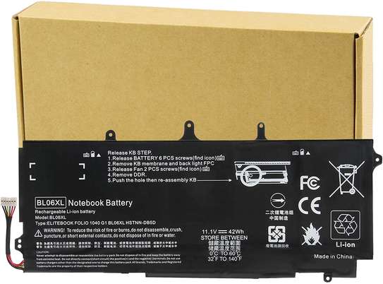 HP EliteBook Folio 1040 G1 GLaptop Battery BL06XL image 2
