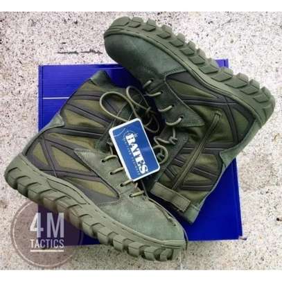 BATES 589 Lightweight Tactical Patrol Combat Boots Green image 3