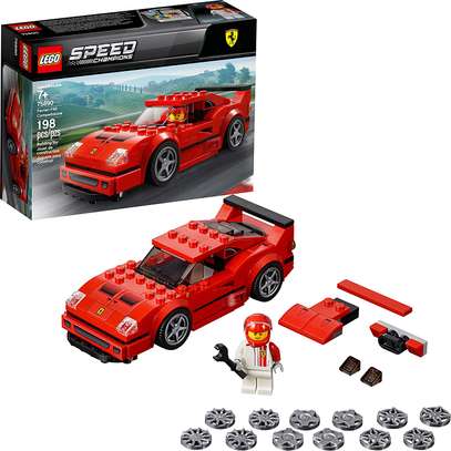 LEGO Speed Champions Ferrari 75890 Building Kit (198 Pieces) image 1