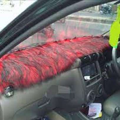 Durable Universal Fur Dashboard Cover-small image 3
