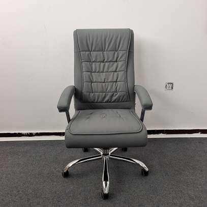 High Back Leather Office Chair image 7