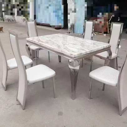 Dining Tables : Modern 6-Seater Dining Table image 6