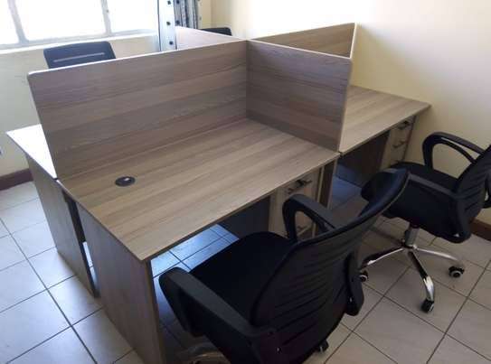 FOUR WAY OFFICE WORKING STATION image 6
