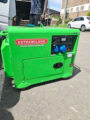 Astramilano silent diesel generator  AMD8500S image 2