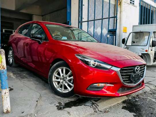 Mazda Axela Hatchback red 2018 image 2