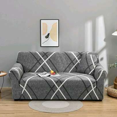 Stretchable Sofa Seat Covers | Printed Polycotton image 5