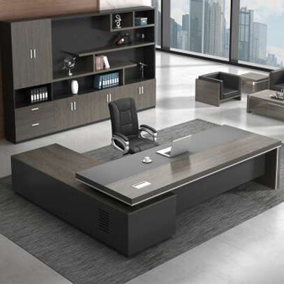 1800mm executive L-shaped office desk image 5